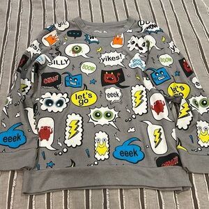 Boys size 12 CHASER long sleeve light weight sweatshirt